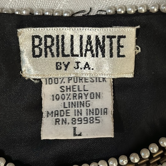 Brillante by JA evening coat. Size L - Picture 3 of 6